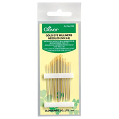 Clover Gold Eye Miliners Needles