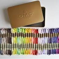 DMC Collection Tin with 35 news colours