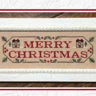 Merry Christmas by Country Cottage Needleworks
