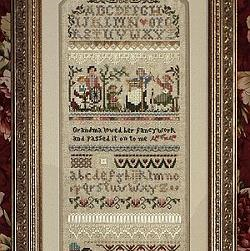 Heirloom Stitching Sampler by Victoria Sampler