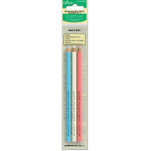 Clover Water Soluble Pencil Pack Of 3