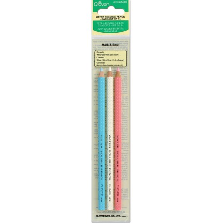 Clover Water Soluble Pencil Pack Of 3
