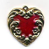 Susan Clarke Charm 112 Red Heart (Large)