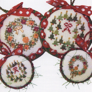 Wreath Ornaments by JBW Designs