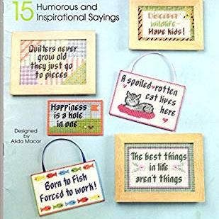 Say It In Stitches by Alida Macor