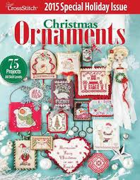 Just Cross Stitch Christmas Ornaments 2015