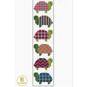 Turtle Bookmark Cross Stitch Kit by Create Handmade