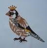 Gold Finch Crewel Kit By Nicola Jarvis