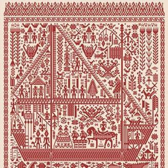 Big Red Ship of Life by Ink Circles