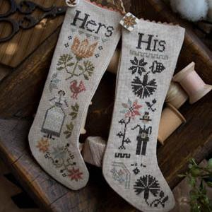 His and Hers Stockings by Plum Street Samplers