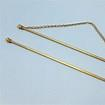 Bell Pull Ends Brass Rods with Chain Hanger