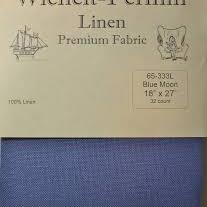 32ct Permin Blue Moon Fat Quarter Precut Pack