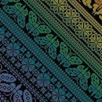 Twisted Rainbow (cross stitch version) by Northern Expressions Needlework
