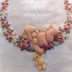 Lullaby Bear Pattern Pack By Windflower Embroidery