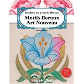 Motifs Floraux Art Nouveau Broderie Au Point De Bayeux by Bruno Foliazza