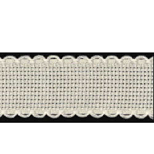 2.5cm Aida Band Zweigart Per Metre Ecru