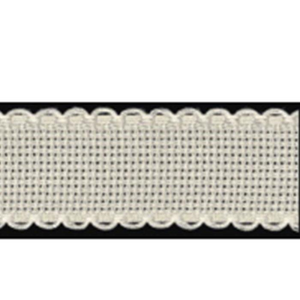 2.5cm Aida Band Zweigart Per Metre Ecru