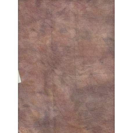 28CT Seraphim Hand Dyed Linen Ancient Mahogany FQ Yard