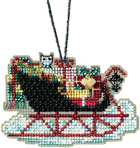Mill Hill Sleigh Ride Ornament Kit