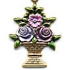 Susan Clarke Charm 929 Basket Of Flowers