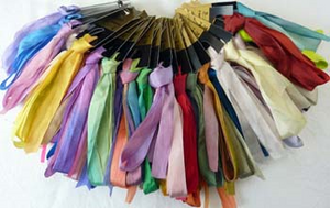 Colour Streams Silk Ribbon 13mm