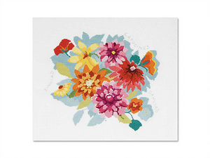 Multicoloured Bouquet By Dmc