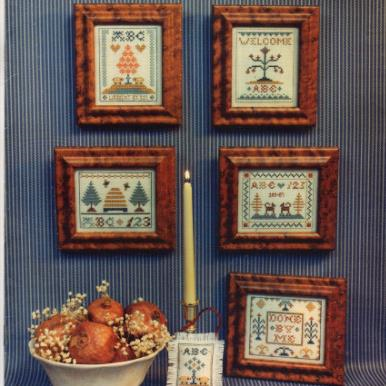 Miniature Samplers II for Christmas and All Year by Homespun Elegance
