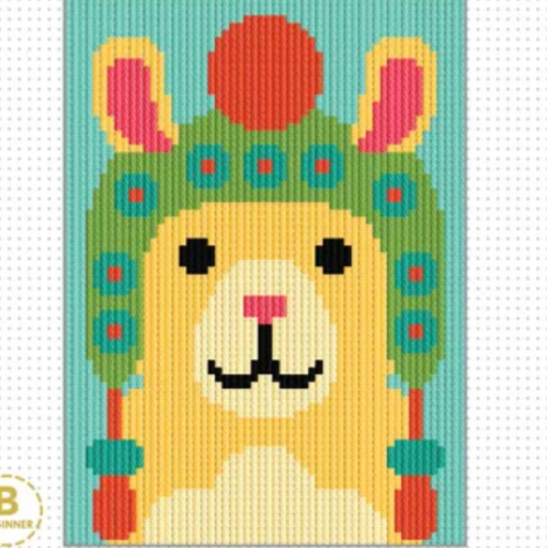 Long stitch Llama Starter Kit by Create Handmade