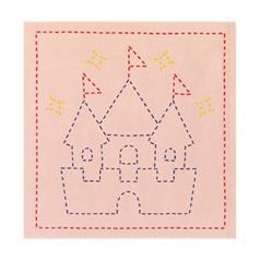 Sashiko Kits for Children Cushion