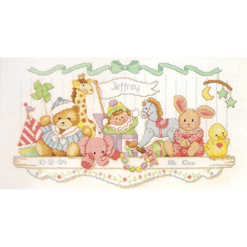 Toy Shelf Birth Record By Dimensions