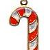 Susan Clarke Charm 736 Candy Cane