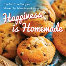 Happiness Is Homemade Cookbook from 2020 Nashville Needlework Market
