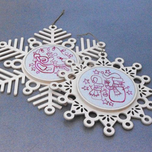 Christmas Redwork Designs by Rosalie Dekker Designs