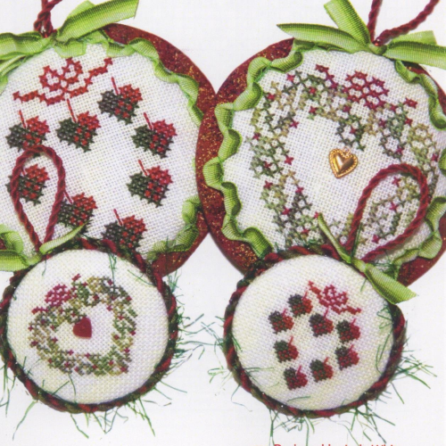 Wreath Ornaments by JBW Designs