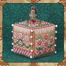 Gingerbread Garden Cube By Just Nan