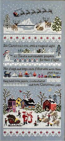 Santa's Village Sampler By Victoria Sampler