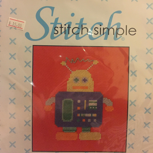 Stitch Simple Clunk the Robot by DMC