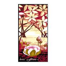Fleurs de Lotus Tapestry by Margot