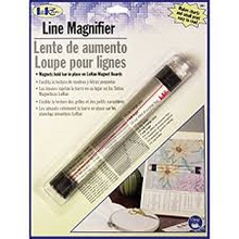 Loran Line Magnifier with Sliding Markers