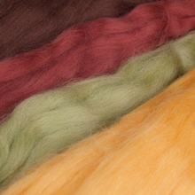Clover Natural Wool Rovings Assortment