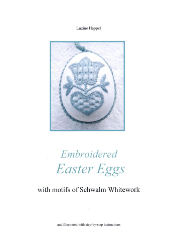 Embroidered Easter Eggs By Luzine Happel