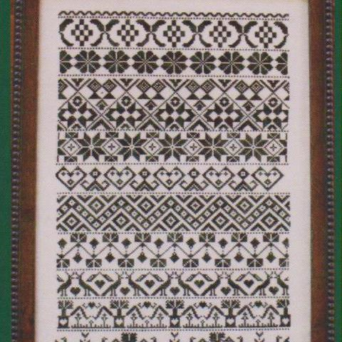 Grandma's Band Sampler by The Workbasket
