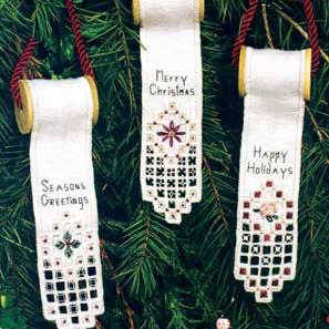 Christmas Spools by The Victorian Sampler