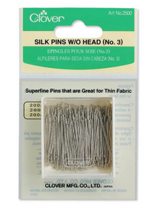Clover Silk Pins W/O Head