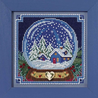 Mill Hill Snow Globe Beaded Cross Stitch Kit MH14-1734