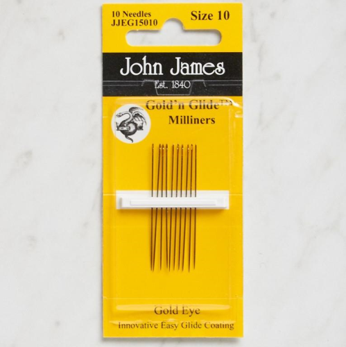 John James Gold n Glide Milliners Needles