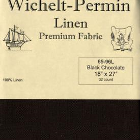 32CT Permin Black Chocolate Fat Quarter Precut Pack