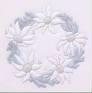 Flannel Flower Garland by Designer Stitches