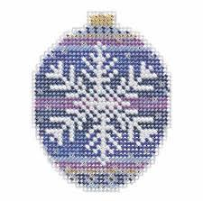 Beaded Holiday Ornaments by Mill Hill - 2018 Collection