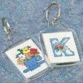Clear Rectangular Keyring